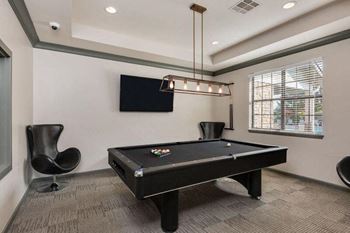 Billiards room